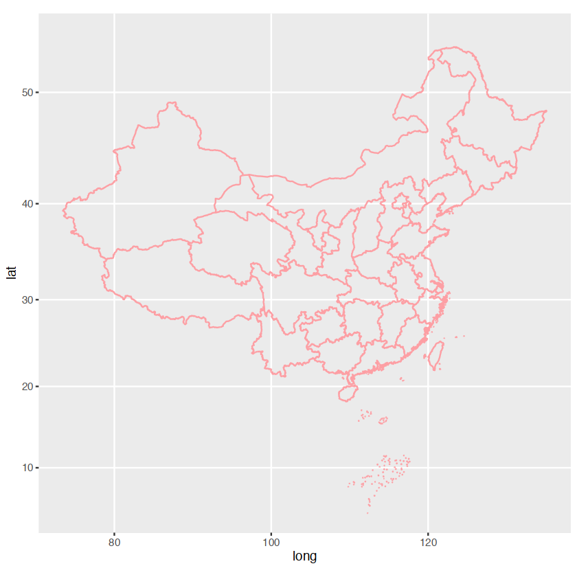 Blog - 在R中绘制中国地图